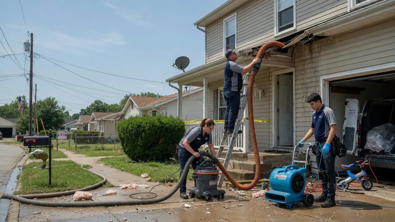 Water Damage Restoration in Sarcoxie, MO near me